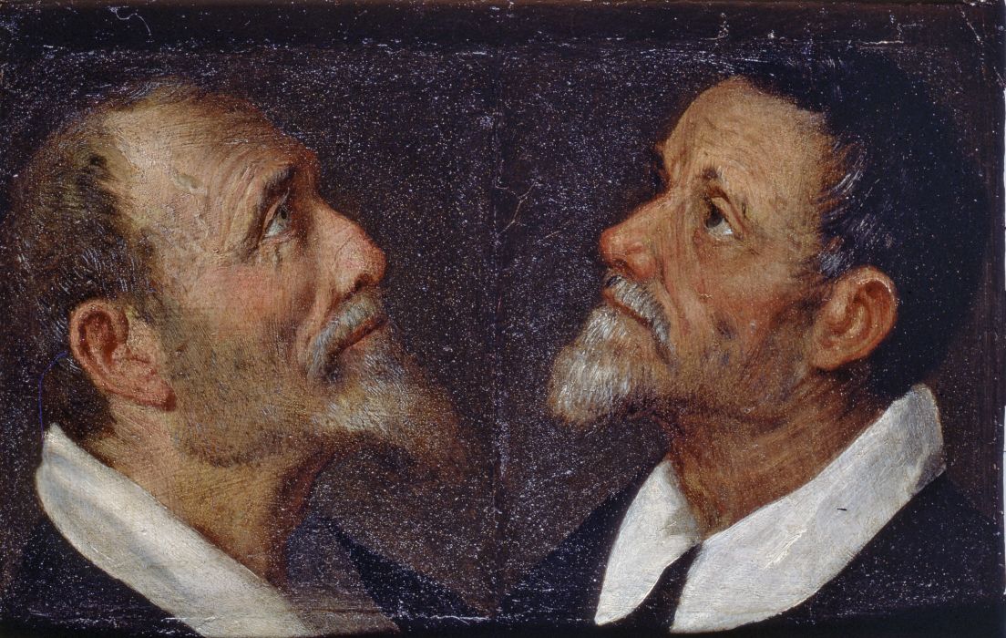 Due ritratti di profilo