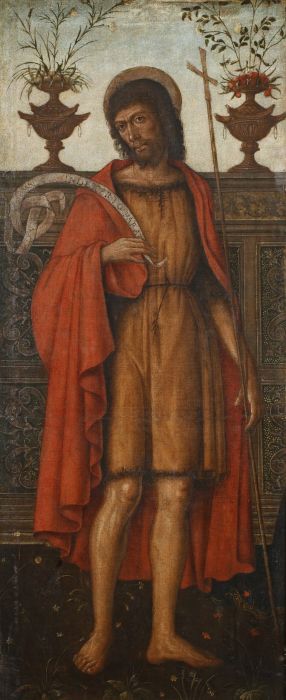 S. Giovanni Battista in un giardino