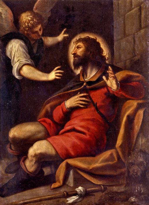 s, rocco appestato e l angelo