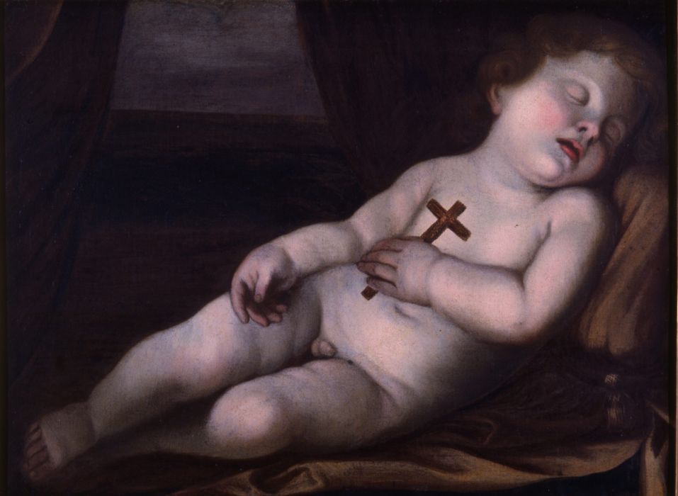 Gesù bambino dormiente