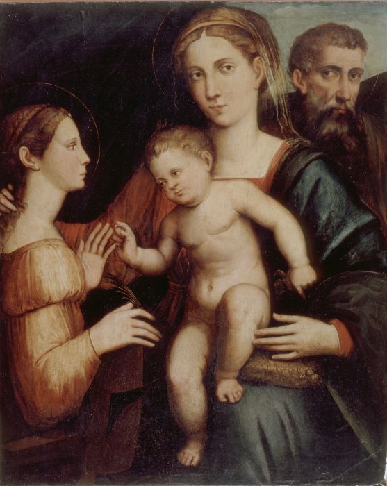 sposalizio mistico di santa caterina