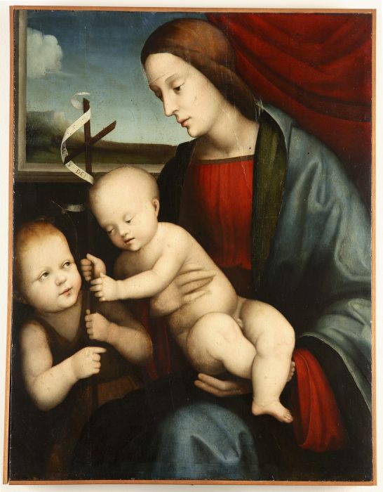 Madonna con Bambino e San Giovannino